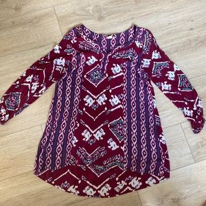 Roxy brand tunic - size S